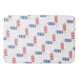 Patriotic Fireworks Rockets—A Burst of Firande Badrumsmatta