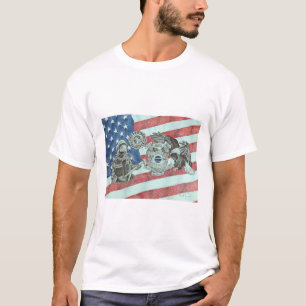 Patriotic First Responder T Shirt