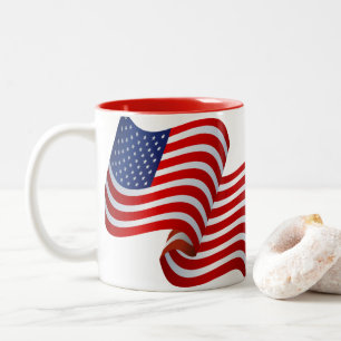 Patriotic Flagga Coffee Mugg