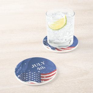 Patriotic Flagga Drink Underlägg