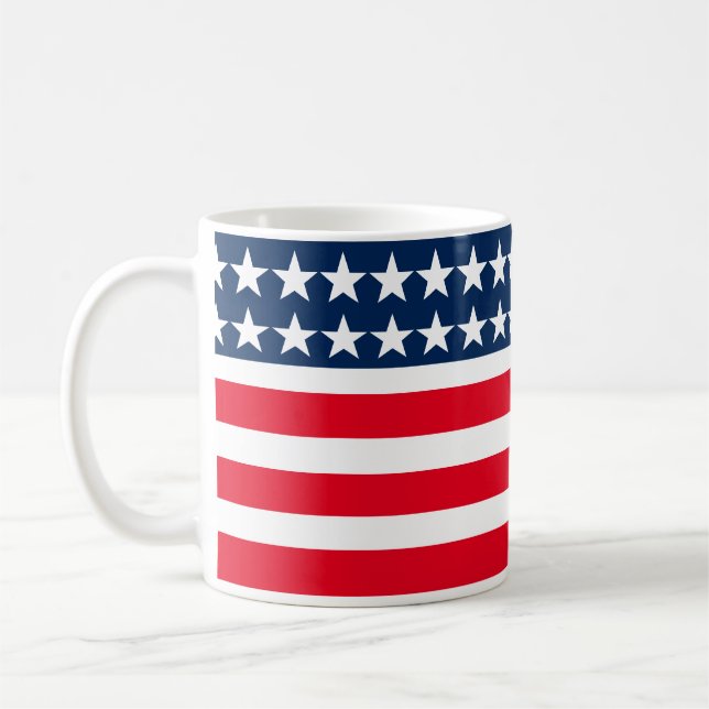 Patriotic Flagga Mugg (Vänster)