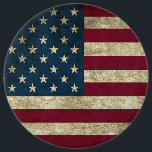 Patriotic flagga of America Knapp<br><div class="desc">Patriotic flagga of America</div>