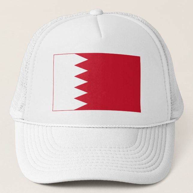 Patriotic Flagga of Bahrain Keps (Framsida)