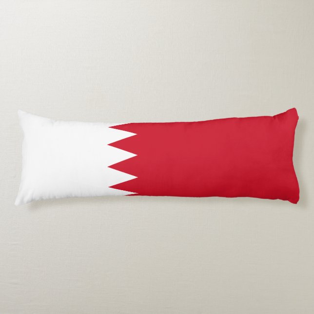 Patriotic Flagga of Bahrain Kroppskudde (Framsidan)