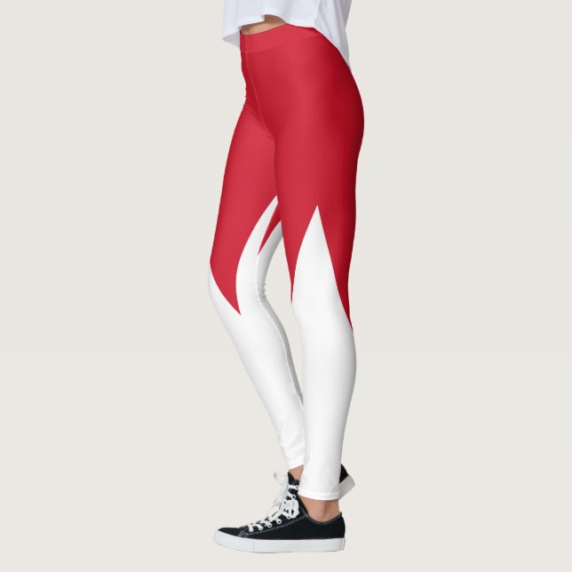 Patriotic Flagga of Bahrain Leggings (Vänster)