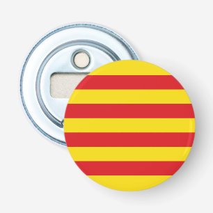 Patriotic flaska-öppnare med Kataloniens Flagga Flasköppnare