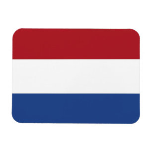 Patriotic Fleet Magnet med flagga Nederländerna