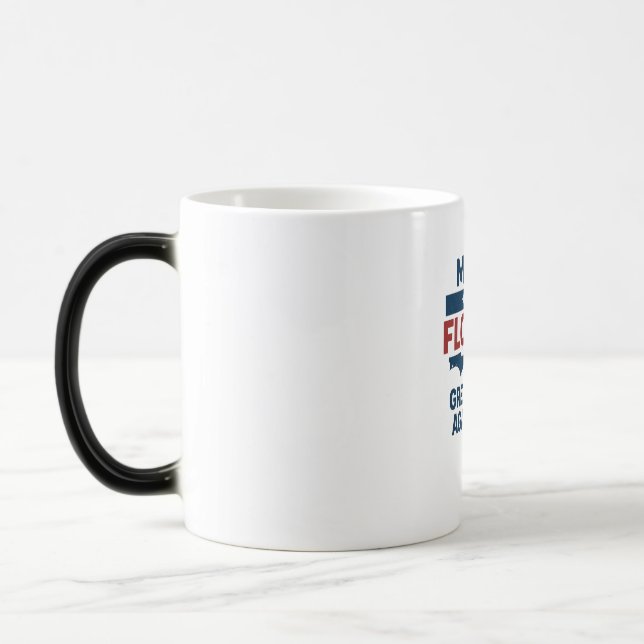  Patriotic Florida Design – “Make Florida Great '' Magisk Mugg (Vänster)