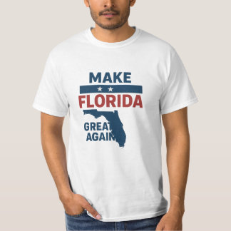 Patriotic Florida Design – “Make Florida Great '' T Shirt