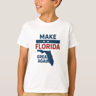 Patriotic Florida Design – “Make Florida Great '' T Shirt
