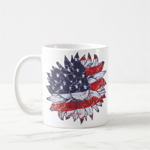 Patriotic Flower Mugg