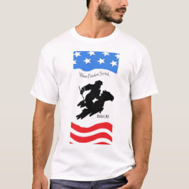 Patriotic Freedom TShirt med flagga och Paul Rever T Shirt