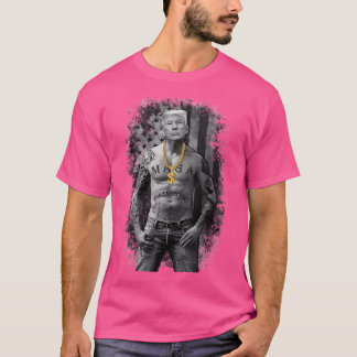 Patriotic Gangster Anti Liberal Pro Trump Republic T Shirt