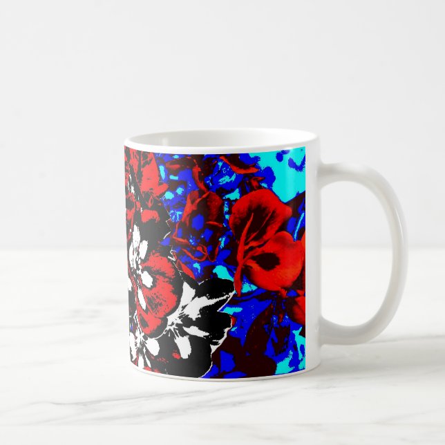 Patriotic Geraniums Coffee Mugg (Höger)