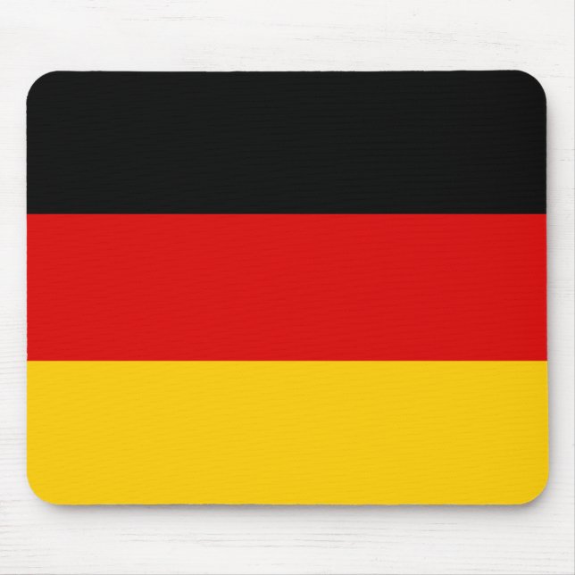 Patriotic German Flagga Musmatta (Framsidan)