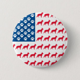 Patriotic German Shepherds Knapp
