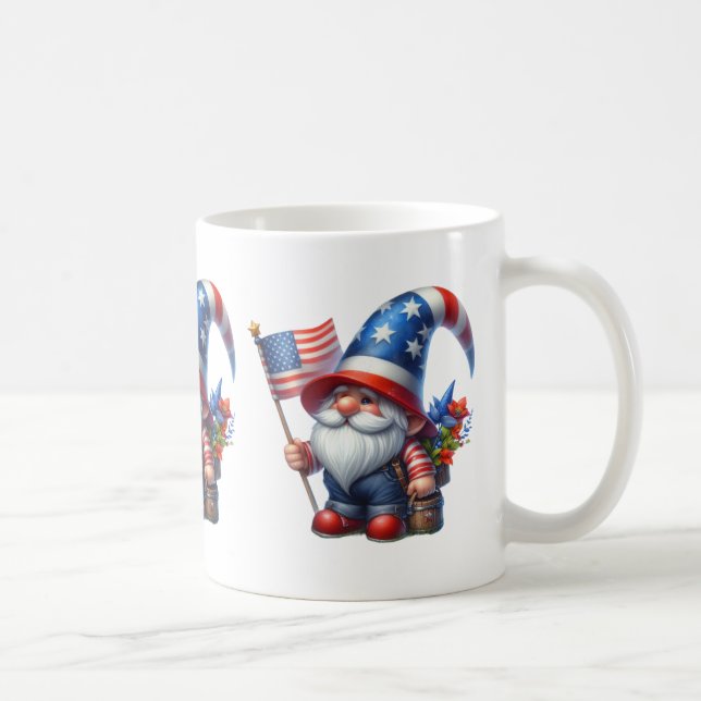 Patriotic Gnome Coffee Mugg (Höger)
