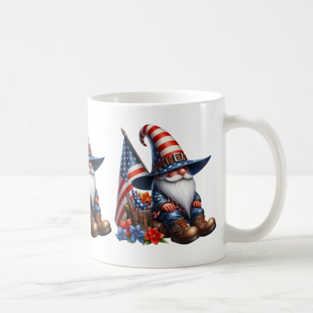 Patriotic Gnome Coffee Mugg (Höger)