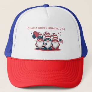 Patriotic Gnomes Fjärde juli Keps