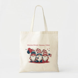Patriotic Gnomes Fjärde juli Tygkasse