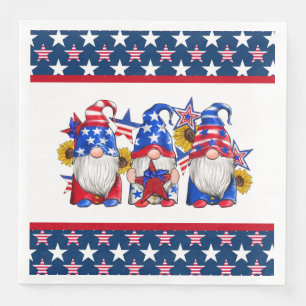 Patriotic Gnomes Pappersservett