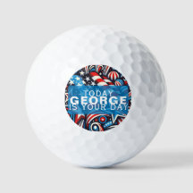 Patriotic Golf Bollar