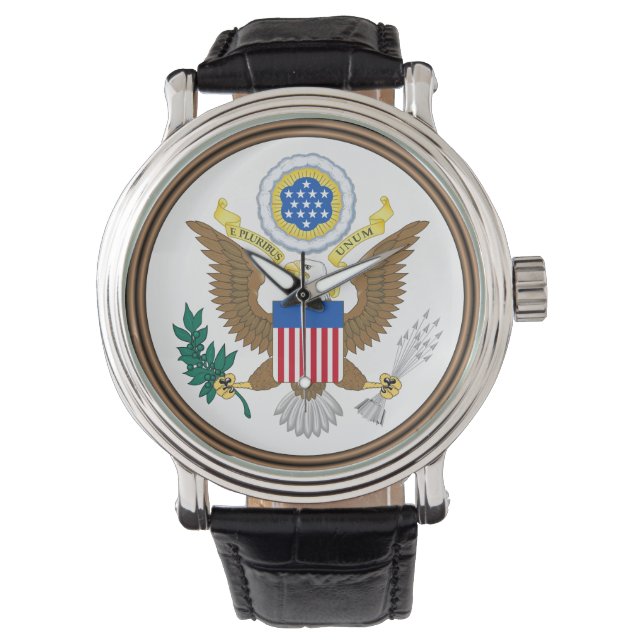 Patriotic Great Seal of the United States  Armbandsur (Framsida)