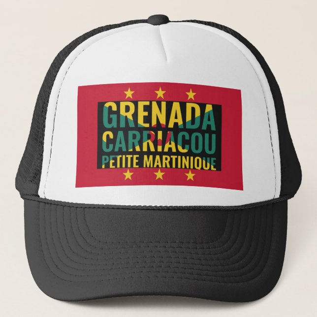 Patriotic Grenada Keps (Framsida)