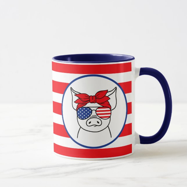Patriotic Gris Mugg (Höger)