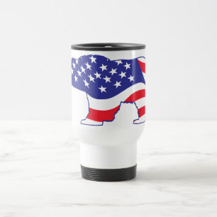 Patriotic Grizzly Bear Resemugg