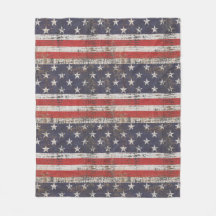 Patriotic Grunge Stars och stripes Mönster