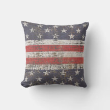 Patriotic Grunge Stars och stripes Mönster