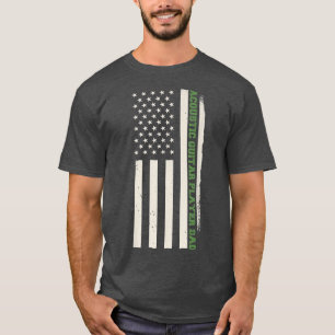 Patriotic Guitarist Musician Acoustic Guitar Playe T Shirt