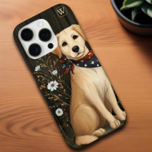 Patriotic Gul lab Hund Labrador iphone case