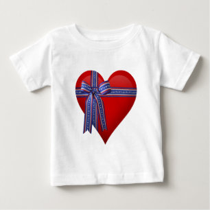 Patriotic Heart-grafik Tröja