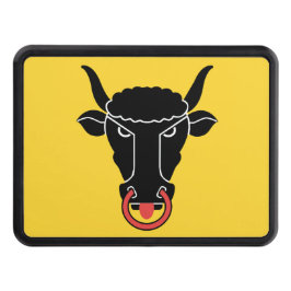 Patriotic hitch cover with Flag of Uri, Swiss Dragkroksskydd
