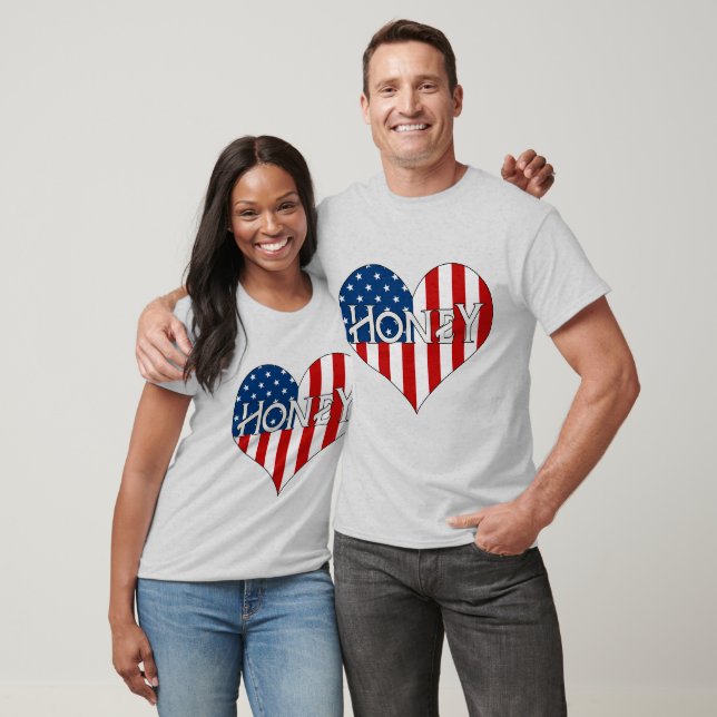 Patriotic Honung T Shirt (Unisex)