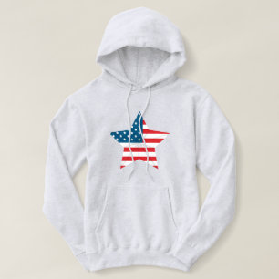Patriotic Hoodie för kvinnor T Shirt
