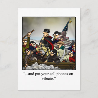 Patriotic Humor vykort