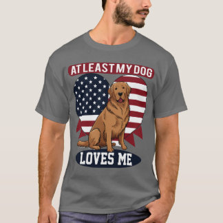 Patriotic Hund älskare T-Shirt