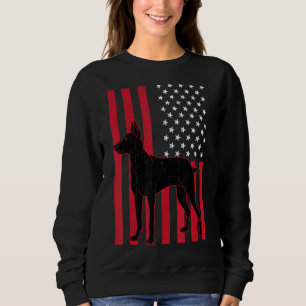 Patriotic Hundägare Animal Hund Us Flagga Doberman T Shirt