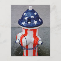 Patriotic Hydrant