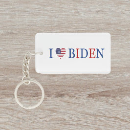 Patriotic I Heart Kärlek Joe Biden Flagga