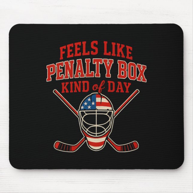 Patriotic Ice Hockey 4th Of July Flag Funny Hockey Musmatta (Framsidan)
