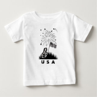 Patriotic Iguana T Shirt