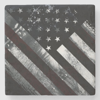 Patriotic Industrial American Flagga Stenunderlägg