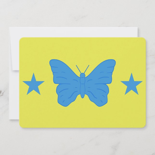 Patriotic  invitations with Flag of Bady Bassit Inbjudningar (Framsida)