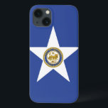 Patriotic Ipad Luft Fodral med Houston Flagga<br><div class="desc">Elegant,  patriotic IPad Air Case med Flagga of Houston City,  Texas State,  Förenta staterna. Den här produkten har sitt anpassade.</div>