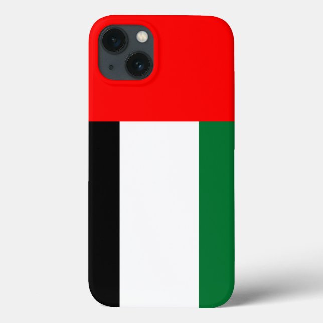 Patriotic Ipad Luft Fodral med UAE Flagga (Baksida)