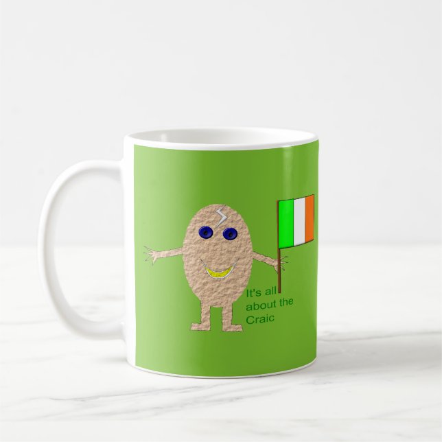 Patriotic Irish Egg Mugg (Vänster)